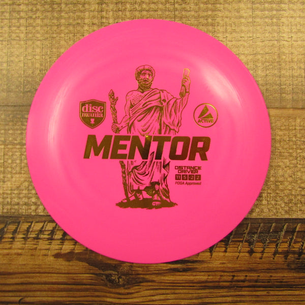 Discmania Mentor Active Distance Driver Disc Golf Disc 169 Grams Pink