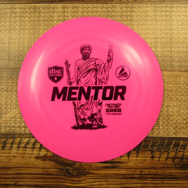 Discmania Mentor Active Distance Driver Disc Golf Disc 169 Grams Pink