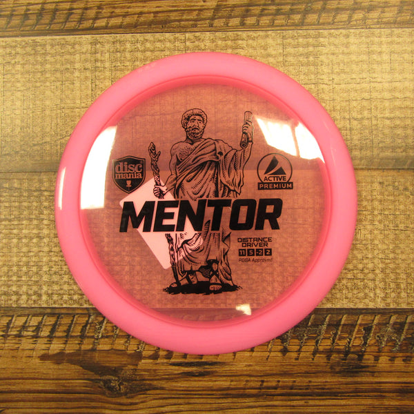 Discmania Mentor Active Premium Distance Driver Disc Golf Disc 174 Grams Pink