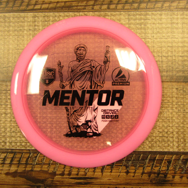 Discmania Mentor Active Premium Distance Driver Disc Golf Disc 173 Grams Pink