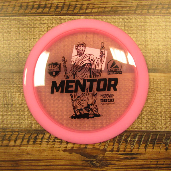 Discmania Mentor Active Premium Distance Driver Disc Golf Disc 174 Grams Pink