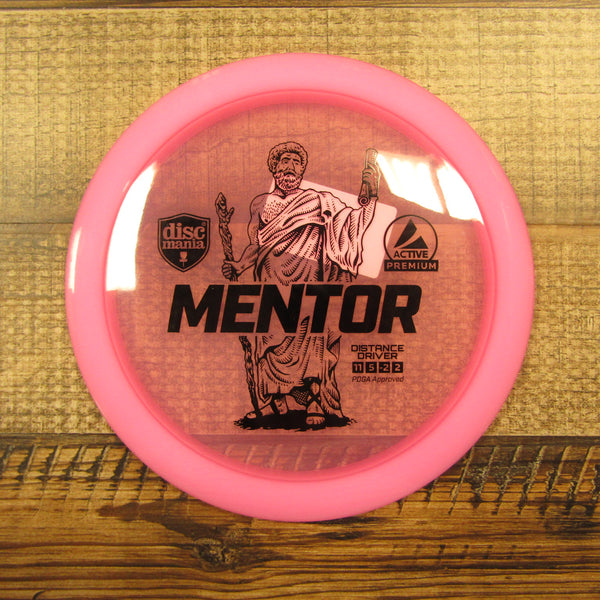 Discmania Mentor Active Premium Distance Driver Disc Golf Disc 174 Grams Pink