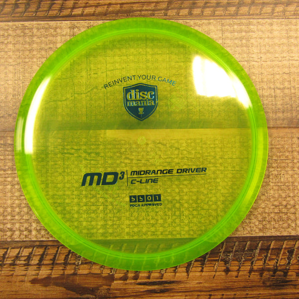 Discmania MD3 C-Line Midrange Disc Golf Disc 176 Grams Green Yellow