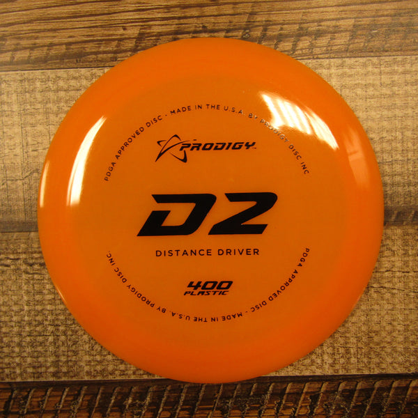 Prodigy D2 400 Distance Driver Disc 174 Grams Orange