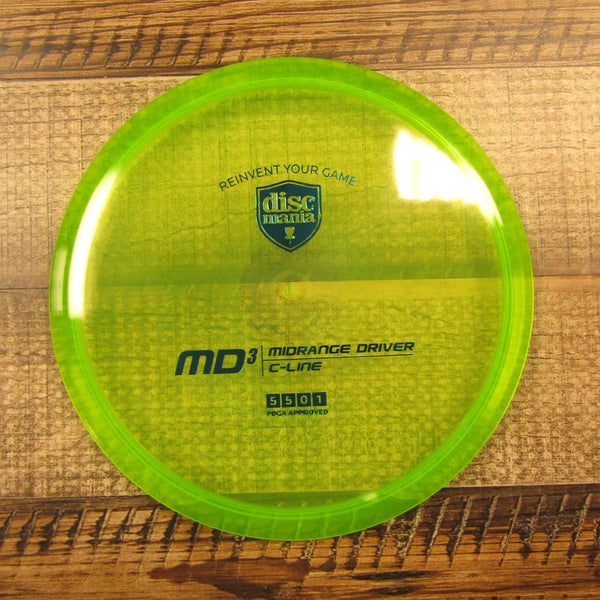 Discmania MD3 C-Line Midrange Disc Golf Disc 176 Grams Green Yellow