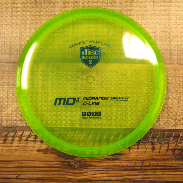 Discmania MD3 C-Line Midrange Disc Golf Disc 176 Grams Green Yellow