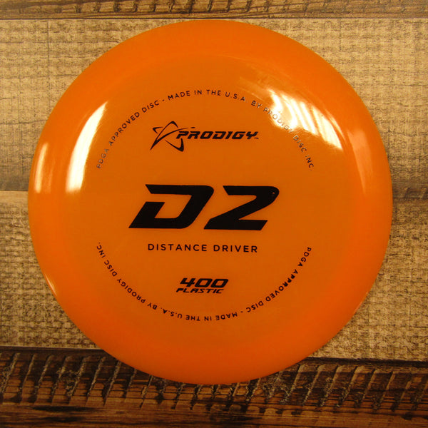 Prodigy D2 400 Distance Driver Disc 174 Grams Orange