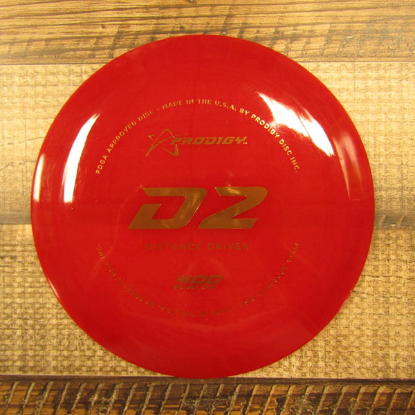 Prodigy D2 400 Distance Driver Disc 173 Grams Red