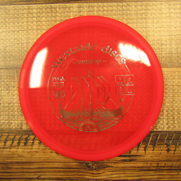 Westside Warship VIP Midrange Disc Golf Disc 176 Grams Red