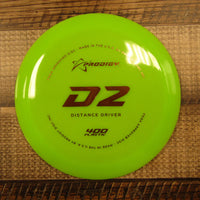 Prodigy D2 400 Distance Driver Disc 174 Grams Green