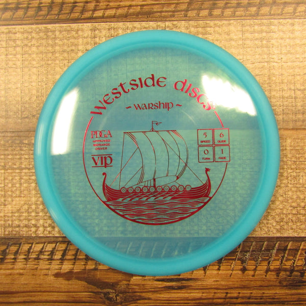Westside Warship VIP Midrange Disc Golf Disc 178 Grams Blue