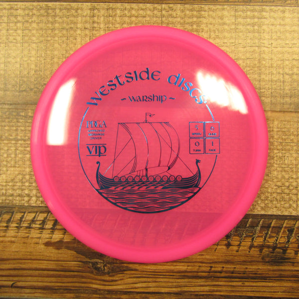 Westside Warship VIP Midrange Disc Golf Disc 178 Grams Pink
