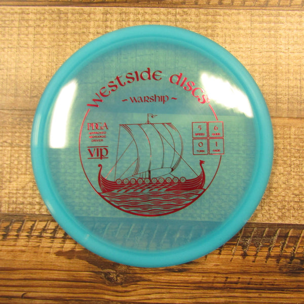 Westside Warship VIP Midrange Disc Golf Disc 178 Grams Blue