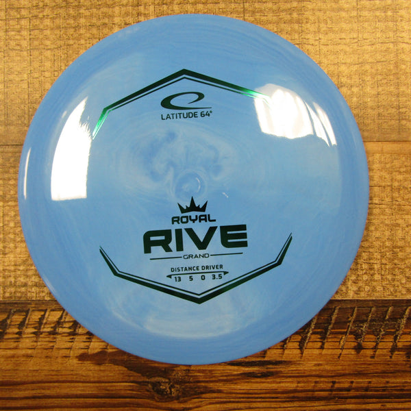 Latitude 64 Rive Royal Grand Distance Driver Disc Golf Disc 173 Grams Blue
