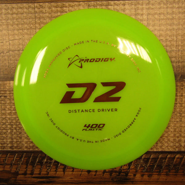 Prodigy D2 400 Distance Driver Disc 174 Grams Green