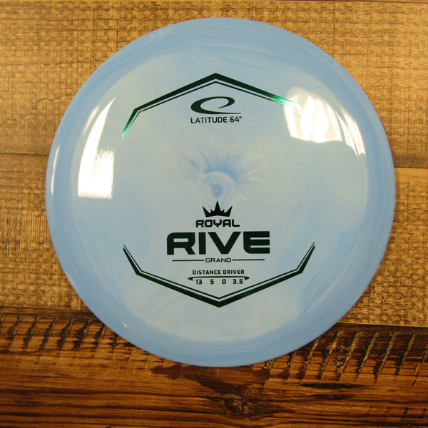 Latitude 64 Rive Royal Grand Distance Driver Disc Golf Disc 175 Grams Blue