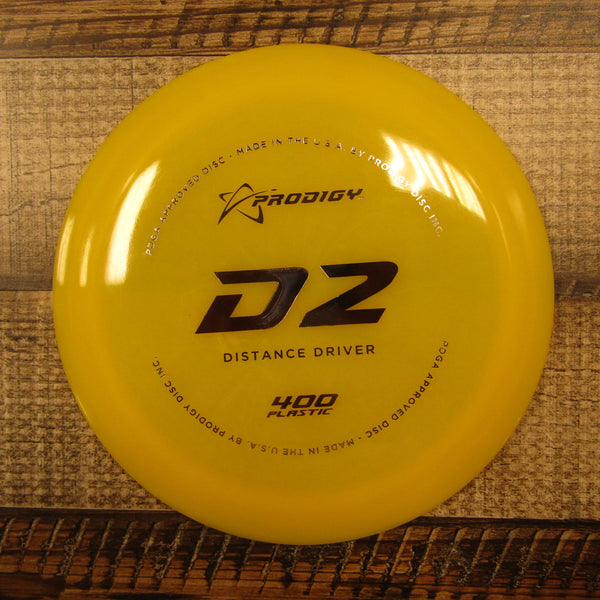 Prodigy D2 400 Distance Driver Disc 174 Grams Yellow