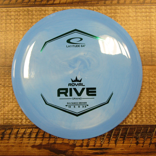 Latitude 64 Rive Royal Grand Distance Driver Disc Golf Disc 174 Grams Blue