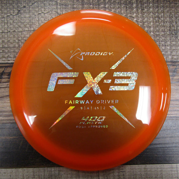 Prodigy FX-3 400 Fairway Driver Disc 174 Grams Orange