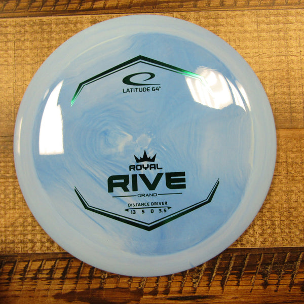 Latitude 64 Rive Royal Grand Distance Driver Disc Golf Disc 175 Grams Blue