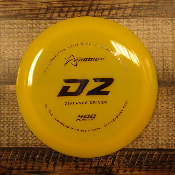 Prodigy D2 400 Distance Driver Disc 174 Grams Yellow