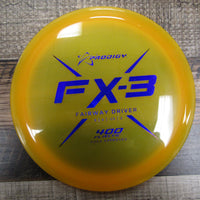 Prodigy FX-3 400 Fairway Driver Disc 174 Grams Yellow