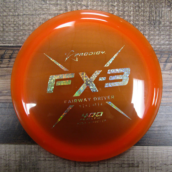 Prodigy FX-3 400 Fairway Driver Disc 174 Grams Orange