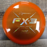 Prodigy FX-3 400 Fairway Driver Disc 174 Grams Orange