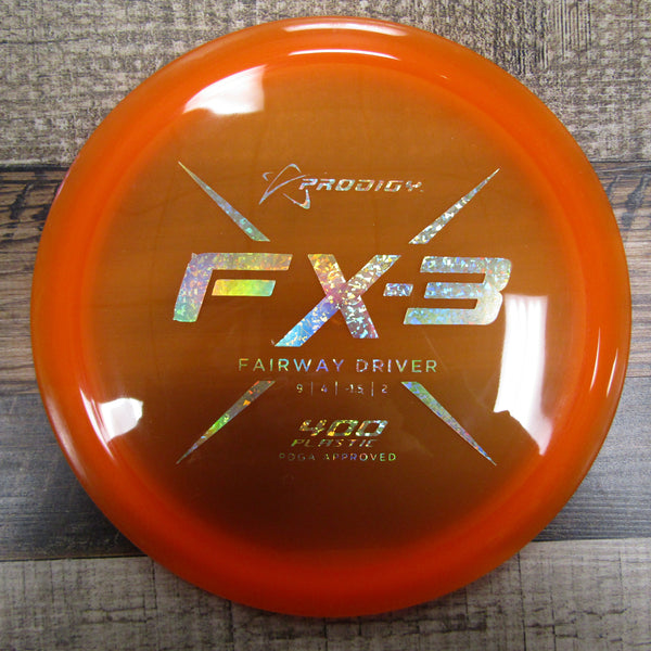 Prodigy FX-3 400 Fairway Driver Disc 174 Grams Orange