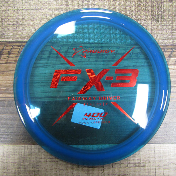 Prodigy FX-3 400 Fairway Driver Disc 174 Grams Blue