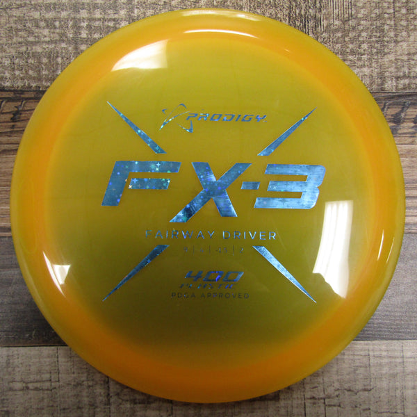 Prodigy FX-3 400 Fairway Driver Disc 174 Grams Yellow