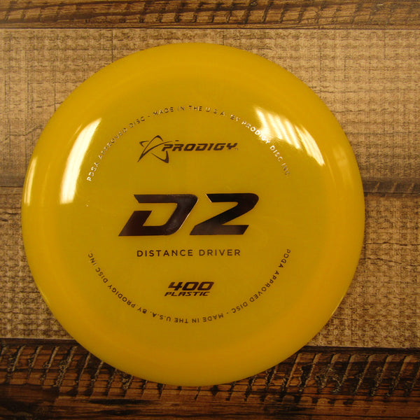 Prodigy D2 400 Distance Driver Disc 174 Grams Yellow