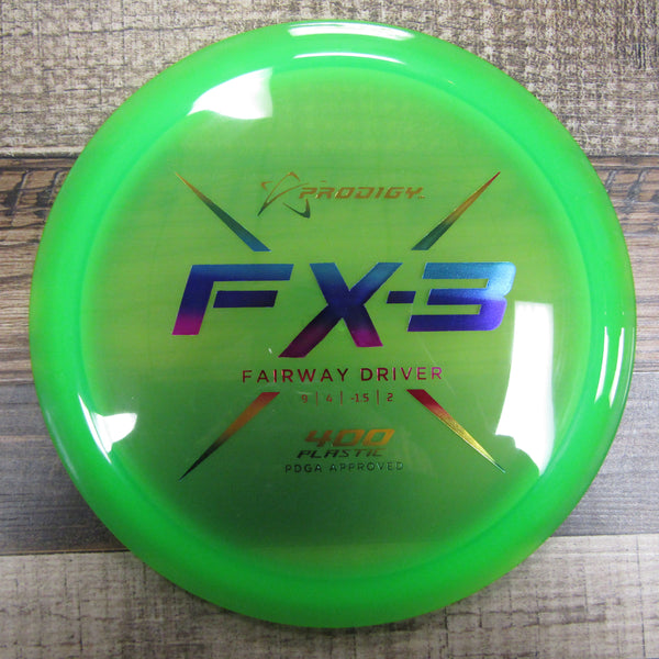 Prodigy FX-3 400 Fairway Driver Disc 174 Grams Green