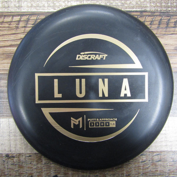 Discraft Luna Putt & Approach Disc Golf Disc 173-174 Grams Black