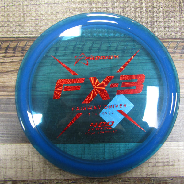 Prodigy FX-3 400 Fairway Driver Disc 174 Grams Blue