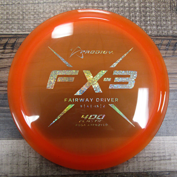 Prodigy FX-3 400 Fairway Driver Disc 174 Grams Orange