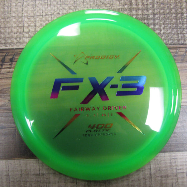 Prodigy FX-3 400 Fairway Driver Disc 174 Grams Green