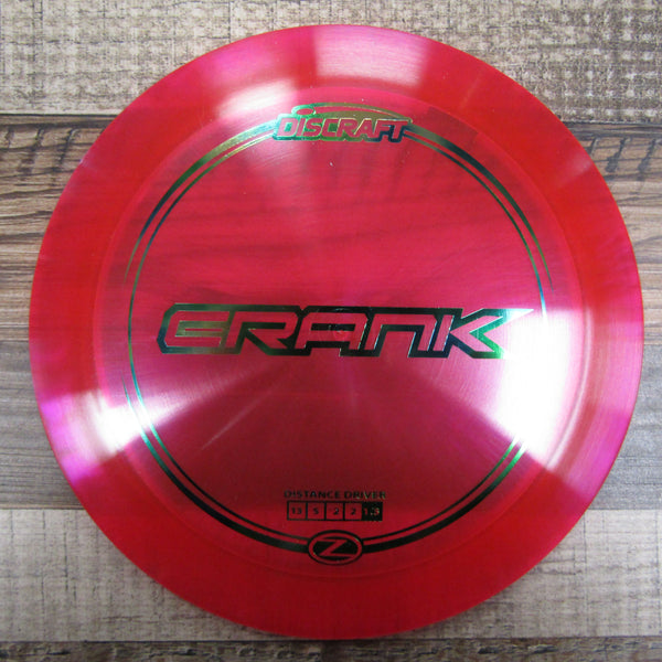 Discraft Crank Z Line Distance Driver Disc Golf Disc 173-174 Grams Red Pink