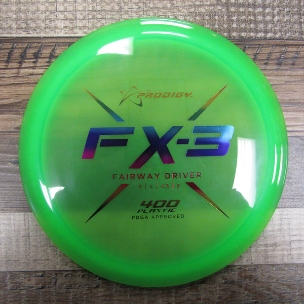 Prodigy FX-3 400 Fairway Driver Disc 174 Grams Green