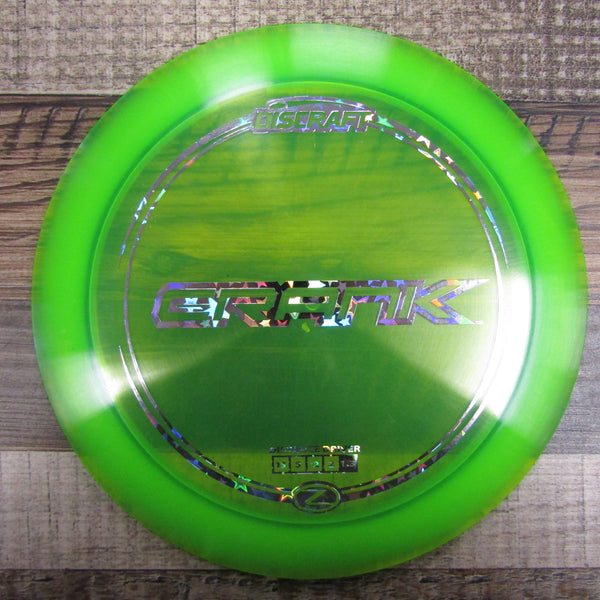 Discraft Crank Z Line Distance Driver Disc Golf Disc 173-174 Grams Green