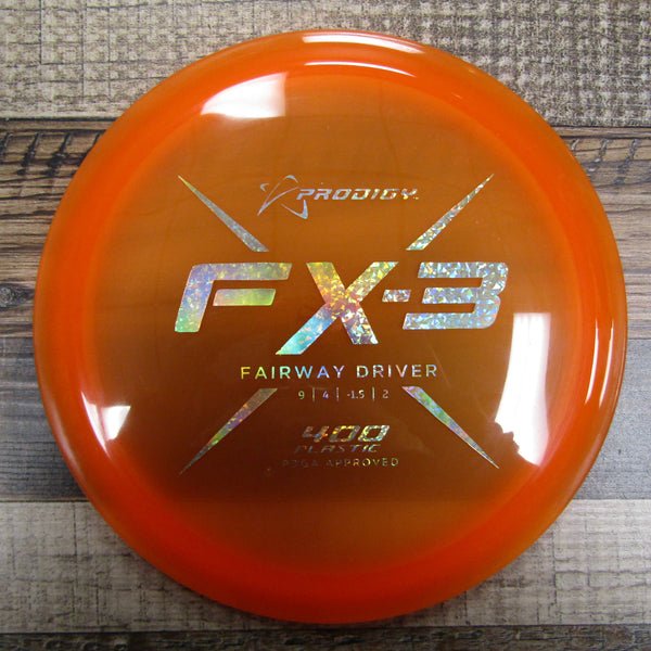 Prodigy FX-3 400 Fairway Driver Disc 175 Grams Orange