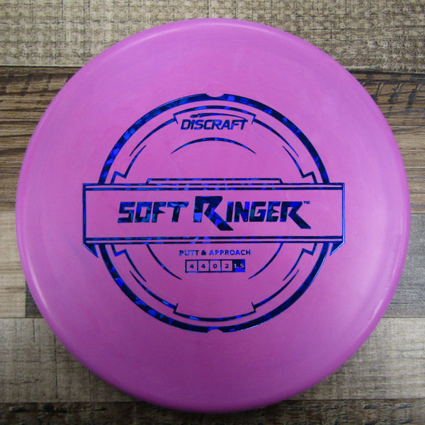 Discraft Soft Ringer Putt & Approach Disc Golf Disc 173-174 Grams Purple