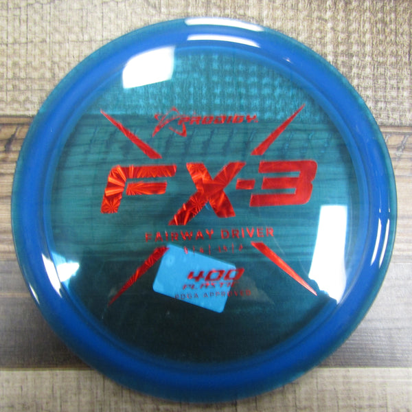 Prodigy FX-3 400 Fairway Driver Disc 174 Grams Blue
