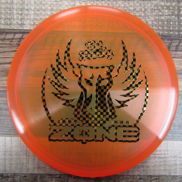 Discraft Zone Crystal FLX Get Freaky Putter Disc Golf Disc 173-174 Grams Orange