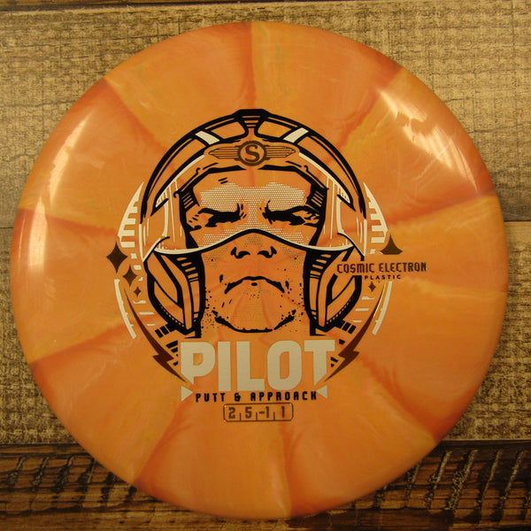 Streamline Pilot Electron Cosmic Putt & Approach Disc Golf Disc 166 Grams Orange