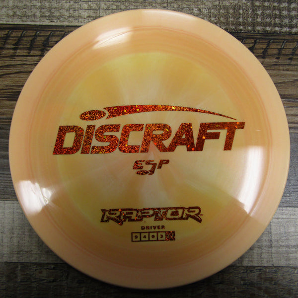 Discraft Raptor ESP Distance Driver Disc Golf Disc 173-174 Grams Orange Tan