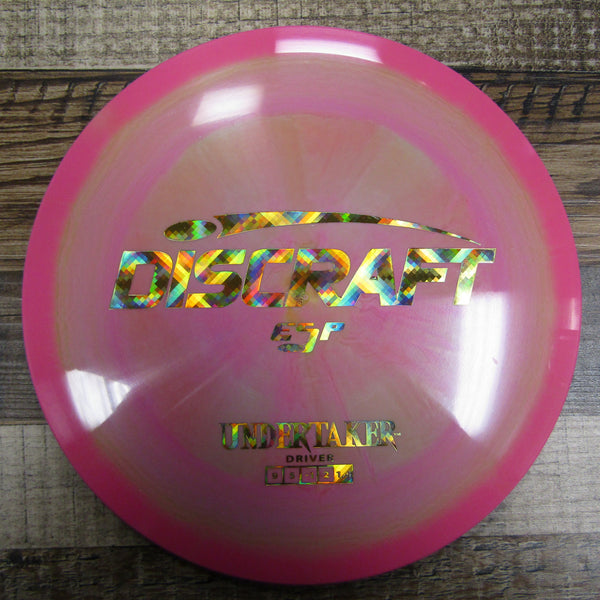 Discraft Undertaker ESP Distance Driver Disc Golf Disc 170-172 Grams Pink Green