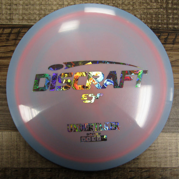 Discraft Undertaker ESP Distance Driver Disc Golf Disc 170-172 Grams Pink Blue