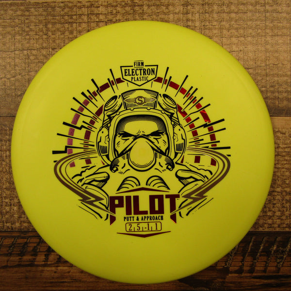 Streamline Pilot Electron Firm Putt & Approach Disc Golf Disc 174 Grams Yellow Green