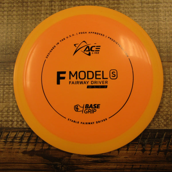 Prodigy Ace Line F Model S Fairway Driver Base Grip Disc Golf Disc 174 Grams Orange